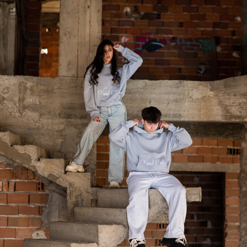 VIVIDSTD grey hoodie