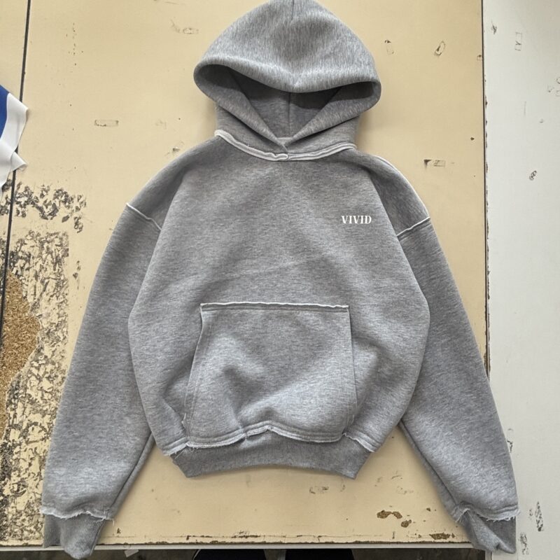 GREY VIVID TRACKSUIT HOODIE