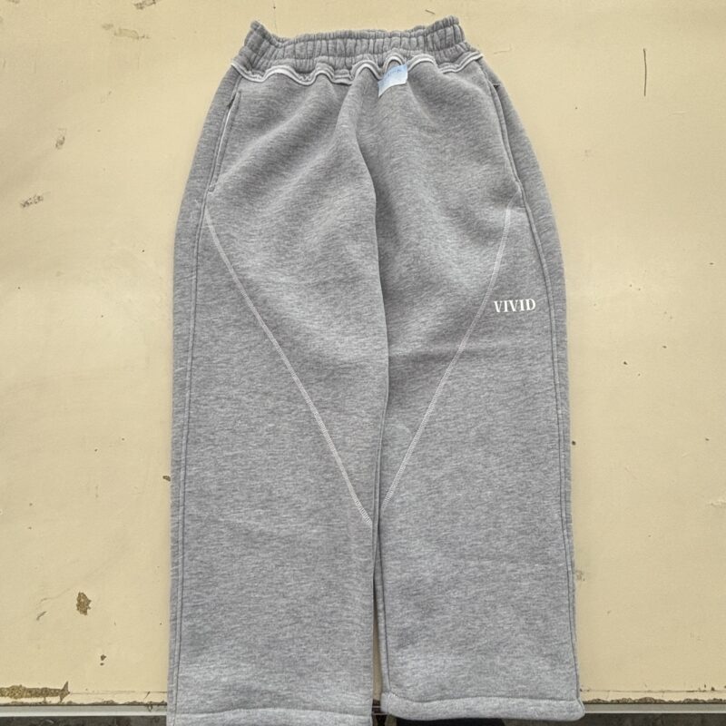 GREY VIVID TRACKSUIT PANTS